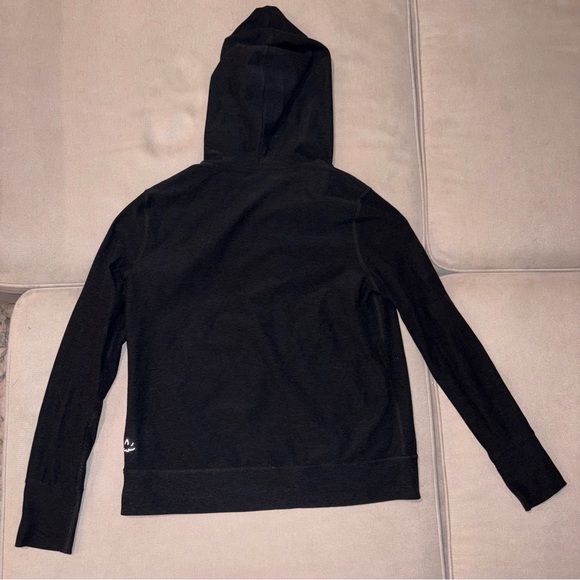 Beyond Yoga Black Spacedye Zipper Hoodie - Picture 7 of 7